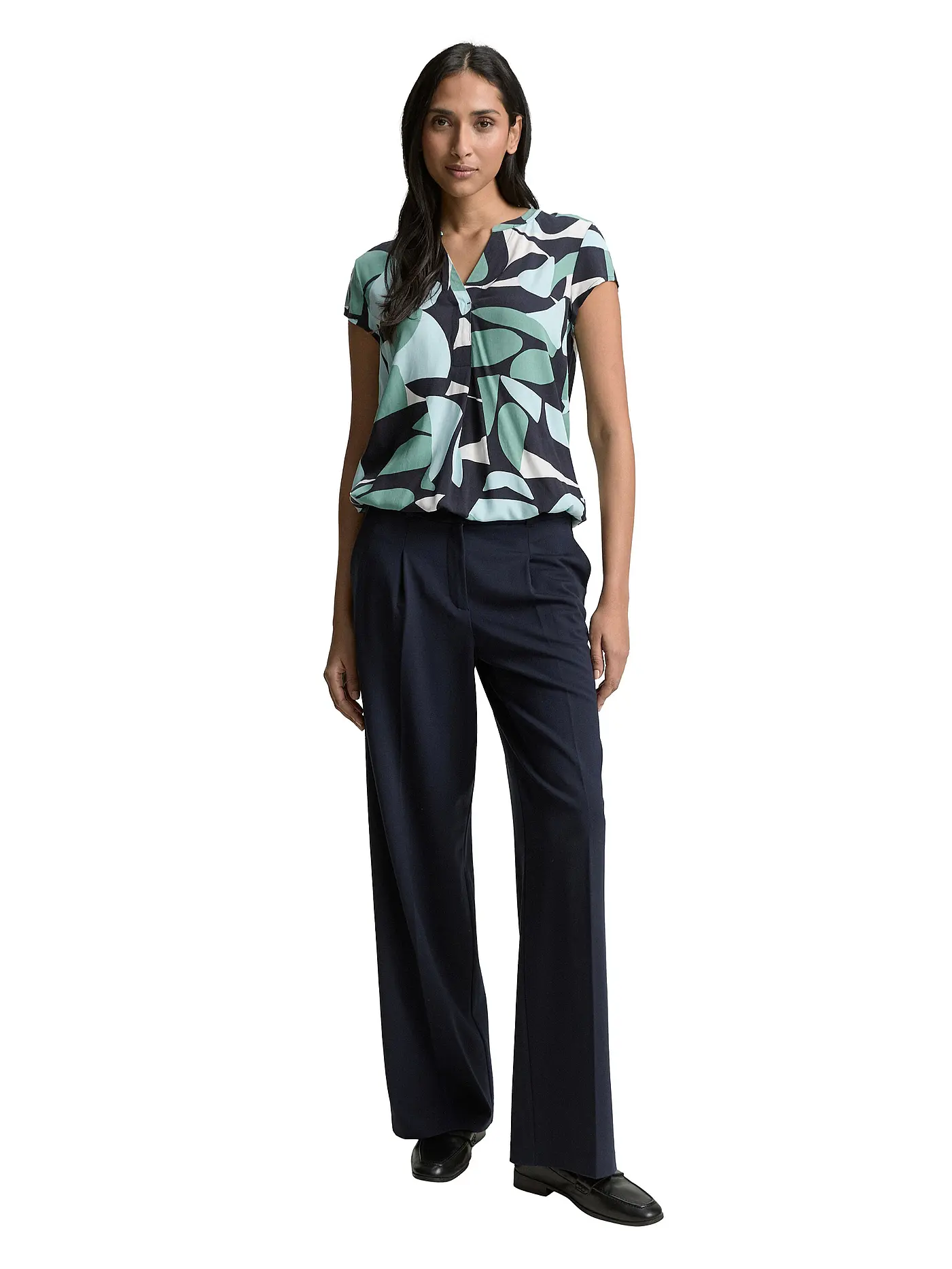 TOM TAILOR | Bluse | blau